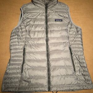 Patagonia Gray Puffer Vest